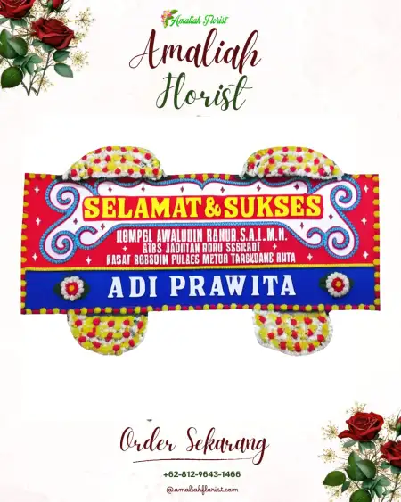 Papan Bunga Ucapan Selamat Sumbertanggul