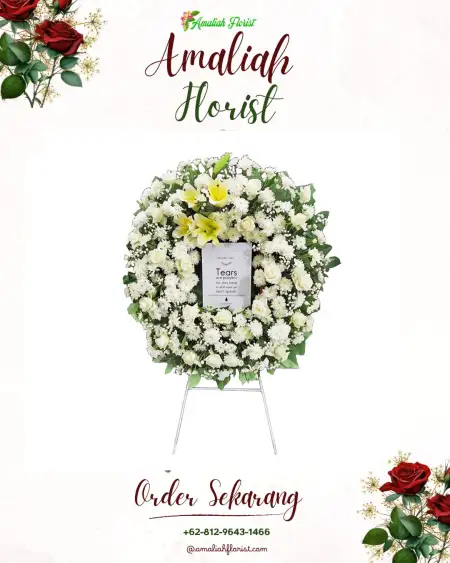 Krans Bunga Duka Sumbertanggul